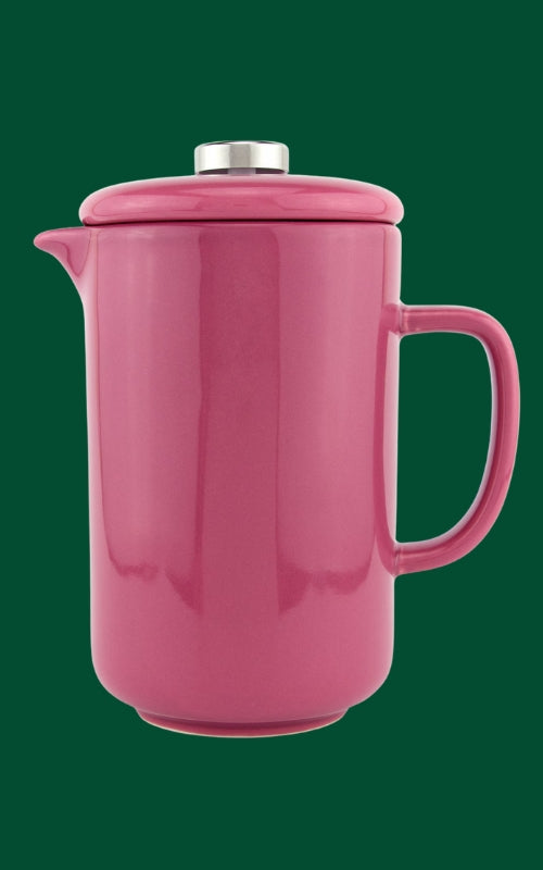 Ceramic French Press Coffee Pot bundle